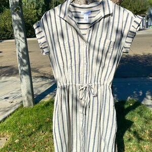 Brand:Japna Size:XS Color: blue and beige